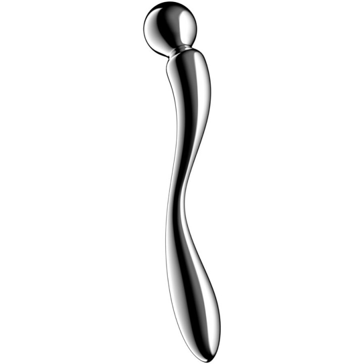SATISFYER - STAR FORCE 2 DILDO ACERO INOXIDABLE DOBLE USO | VibraZon