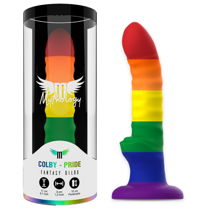 MYTHOLOGY - HER COLBY PRIDE DILDO | VibraZon