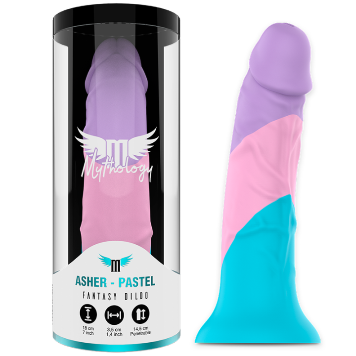 MYTHOLOGY - ASHER PASTEL DILDO | VibraZon