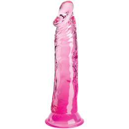 KING PENE - CLEAR PENE REALÍSTICO 19.7 CM ROSA | VibraZon