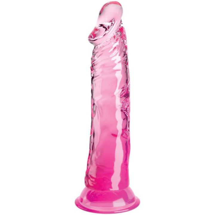 KING PENE - CLEAR PENE REALÍSTICO 19.7 CM ROSA | VibraZon