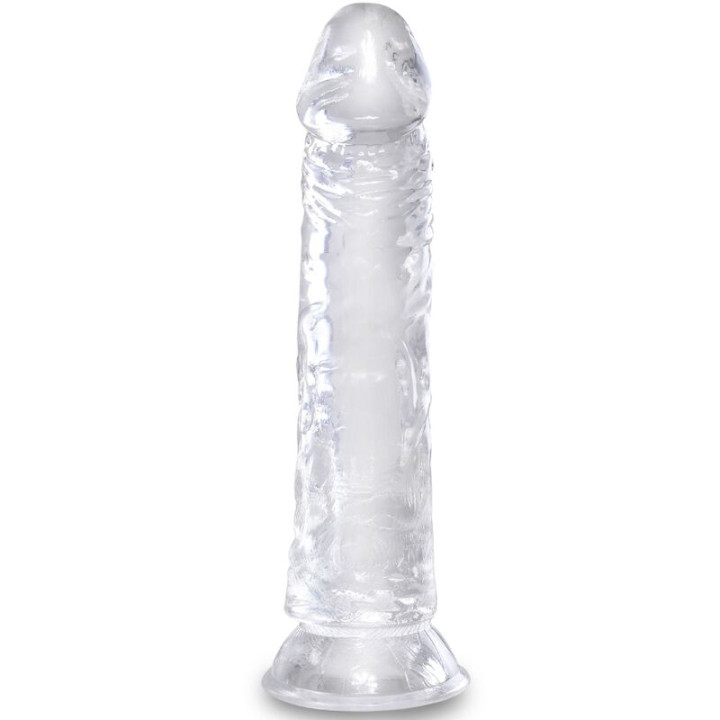 KING PENE - CLEAR PENE REALÍSTICO 19.7 CM TRANSPARENTE | VibraZon