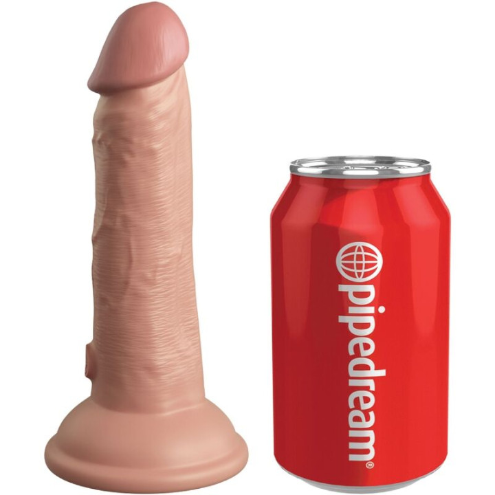 KING PENE - ÉLITE DILDO REALÍSTICO SILICONA 15.2 CM | VibraZon