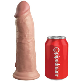 KING PENE - ÉLITE DILDO REALÍSTICO VIBRADOR & SILICONA 20.3 CM | VibraZon