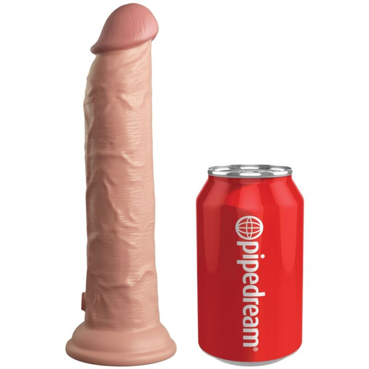 KING PENE - ÉLITE DILDO REALÍSTICO VIBRADOR & SILICONA CONTROL REMOTO 23 CM | VibraZon