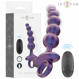 INTENSE - TITO PLUG ANAL VIBRADOR MODELO 3 CONTROL REMOTO | VibraZon