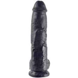 KING PENE - PENE REALISTICO NEGRO 25.4 CM | VibraZon