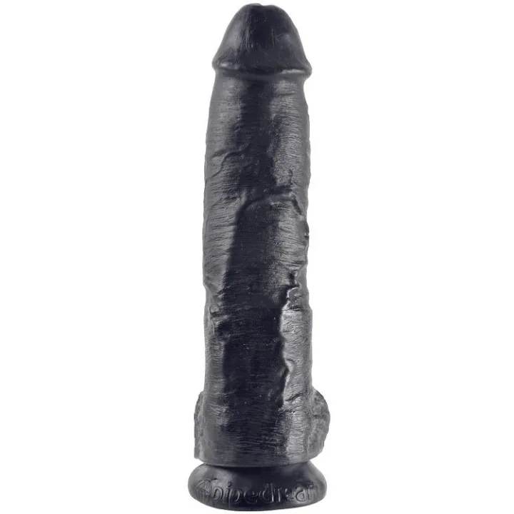 KING PENE - PENE REALISTICO NEGRO 25.4 CM