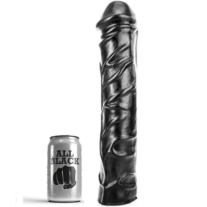 ALL NEGRO - DILDO GIGANTE FISTING SUAVE 32 CM | VibraZon