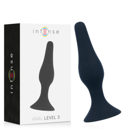 INTENSE - ANAL LEVEL 3 12.5CM NEGRO | VibraZon
