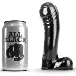 ALL NEGRO - DILDO NEGRO 15 CM