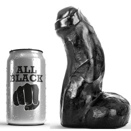 ALL NEGRO - REALISTA DONG NEGRO 17 CM | VibraZon