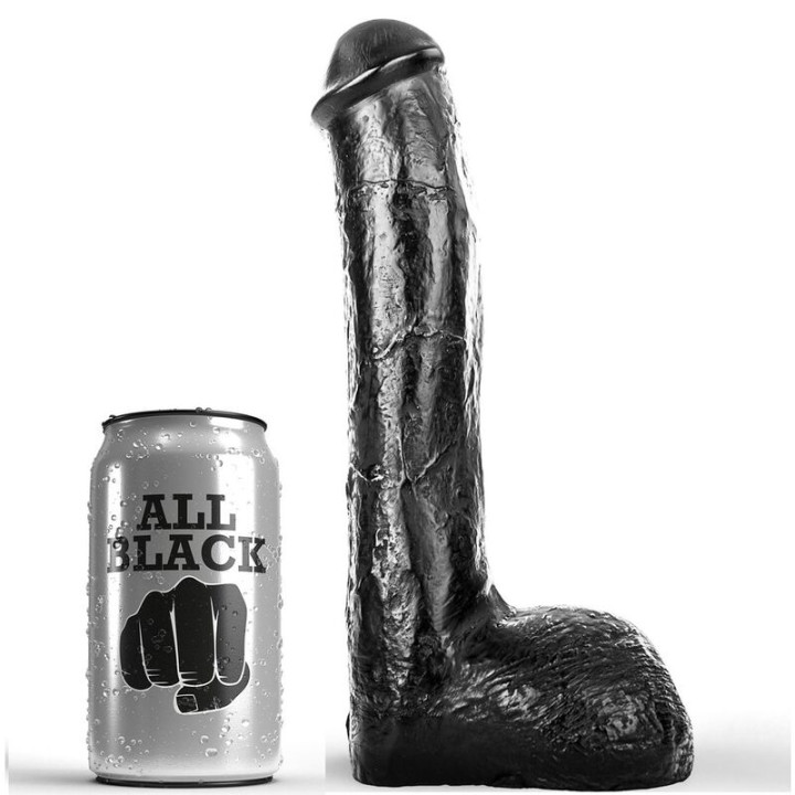 ALL NEGRO - PENE REALÍSTICO ANAL 23 CM | VibraZon