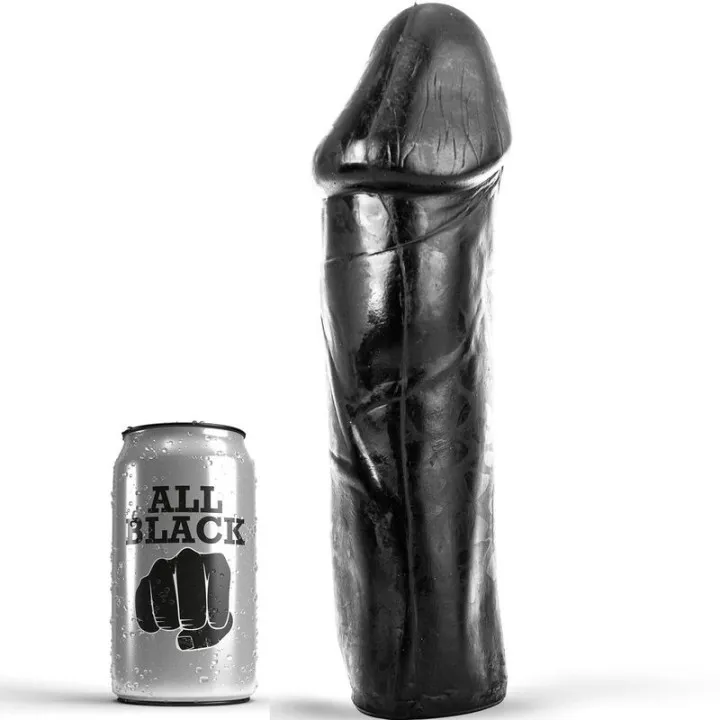 ALL NEGRO - DONG 28 CM SIN TESTÍCULOS