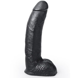 HUNG SYSTEM - DILDO REALISTA COLOR NEGRO GEORGE 22 CM | VibraZon
