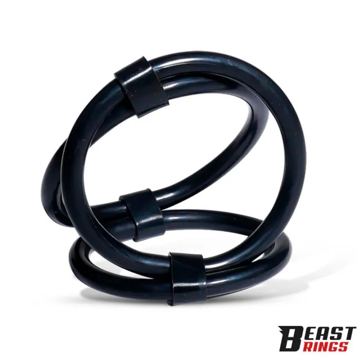Anillo Triple Silicona de Beast Rings