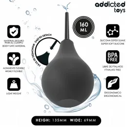 ADDICTED JUGUETES - LIMPIADOR ANAL DE VIAJE TALLA M 160 ML