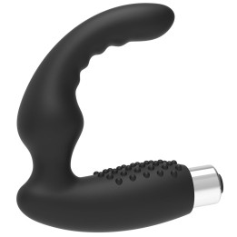 ADDICTED JUGUETES - VIBRADOR PROSTÁTICO RECARGABLE MODEL 2 - NEGRO | VibraZon