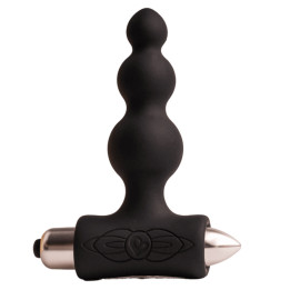 ROCKS- OFF - PETITE SENSATIONS BUBBLES PLUG ANAL VIBRADOR NEGRO | VibraZon