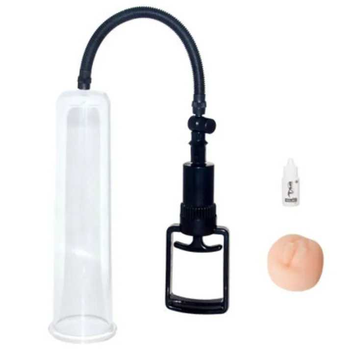 BAILE - BOMBA DE ERECCIÓN TIRADOR Y BOQUILLA VAGINA 25 CM
