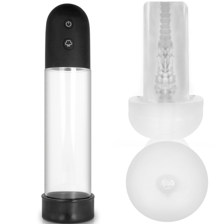 BOMBA ADDICTED - BOMBA ERECCIÓN RX11 AUTOMÁTICA CON MASTURBADOR | VibraZon