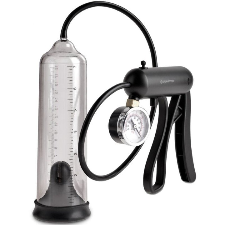 BOMBA WORX - BOMBA DE POTENCIA PRO-GAUGE TRANSPARENTE | VibraZon