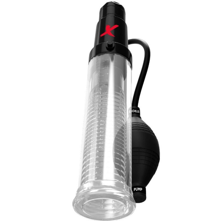 PDX ELITE - BOMBA DE SUCCIONADOR MASTURBADORA CON VIBRACIÓN SUCK N BOMBA STROKER | VibraZon
