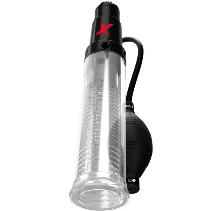 PDX ELITE - BOMBA DE SUCCIONADOR MASTURBADORA CON VIBRACIÓN SUCK N BOMBA STROKER