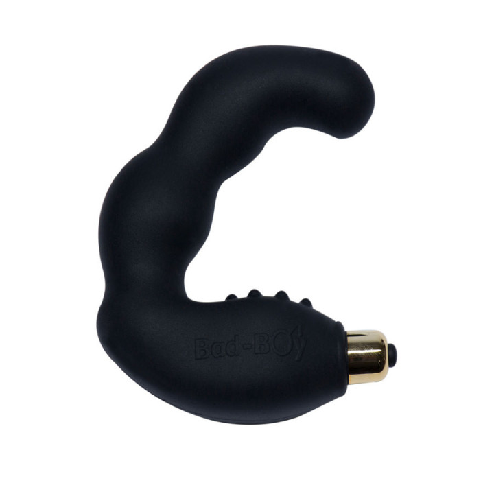 ROCKS-OFF - BAD BOY MASAJEADOR DEL PUNTO G MASCULINO NEGRO | VibraZon