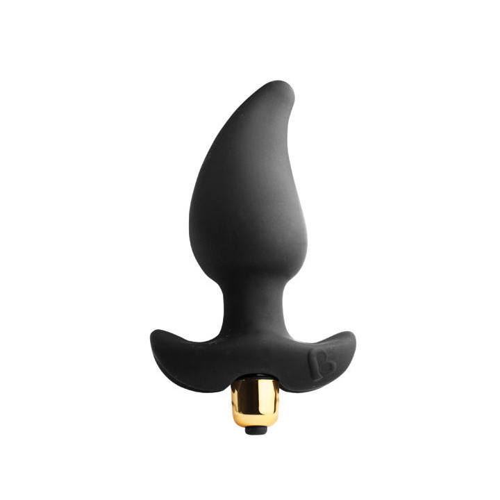 ROCKS-OFF - BUTT QUIVER ESTIMULADOR DEL PUNTO P 7 VELOCIDADES NEGRO | VibraZon