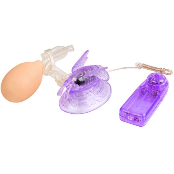 BAILE - MARIPOSA VIBRADORA ESTIMULACION CLITORIS LILA | VibraZon