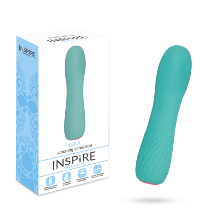 INSPIRE ESSENTIAL - LEILA VIBRADOR TURQUESA | VibraZon