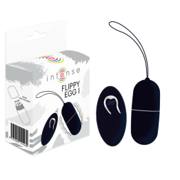 INTENSE - FLIPPY I HUEVO CONTROL REMOTO NEGRO | VibraZon