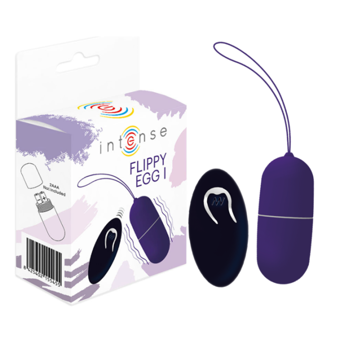 INTENSE - FLIPPY I HUEVO CONTROL REMOTO LILA | VibraZon