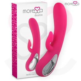MORESSA - DUSTIN SUCCIONADOR CLITORIAL Y POTENTE VIBRACIÓN PREMIUM SILICONA RECARGABLE | VibraZon