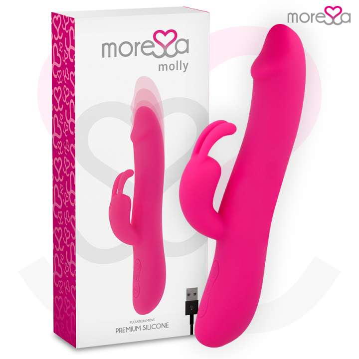 MORESSA - MOLLY IMPULSOR UP&DOWN Y POTENTE VIBRACIÓN PREMIUM SILICONA RECARGABLE | VibraZon