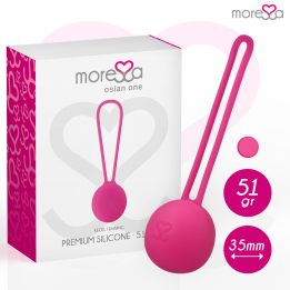 MORESSA - OSIAN ONE ENTRENAMIENTO SUELO PELVICO 51gr PREMIUM SILICONA ROSA | VibraZon