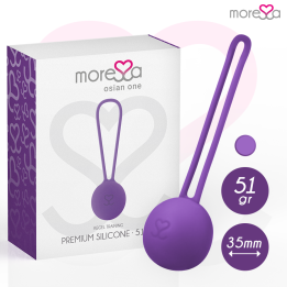MORESSA - OSIAN ONE ENTRENAMIENTO SUELO PELVICO 51gr PREMIUM SILICONA LILA | VibraZon