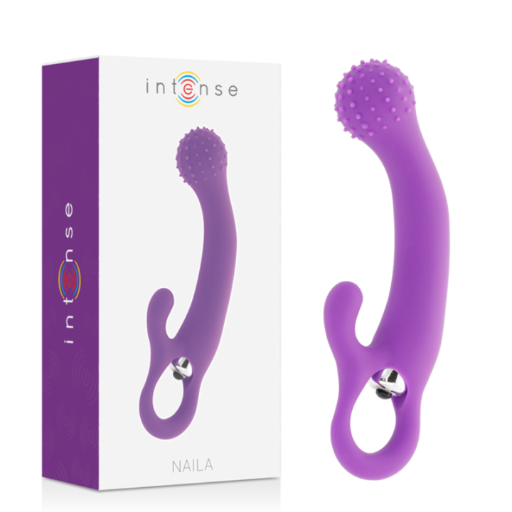 INTENSE - NAILA VIBRADOR SILICONA LILA | VibraZon