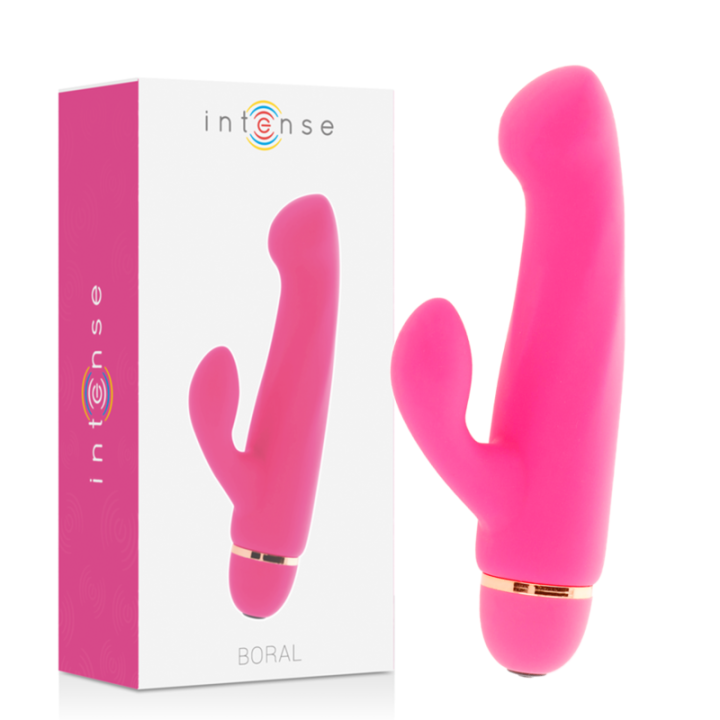 INTENSE - BORAL 20 SPEEDS SILICONA ROSA | VibraZon