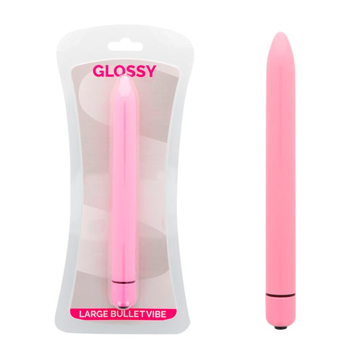 GLOSSY - SLIM VIBRADOR ROSA | VibraZon