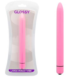 GLOSSY - SLIM VIBRADOR ROSA INTENSO | VibraZon
