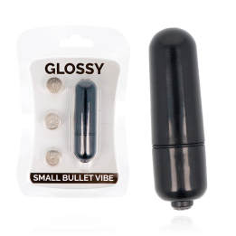 GLOSSY - SMALL BALA VIBRADORA NEGRO | VibraZon
