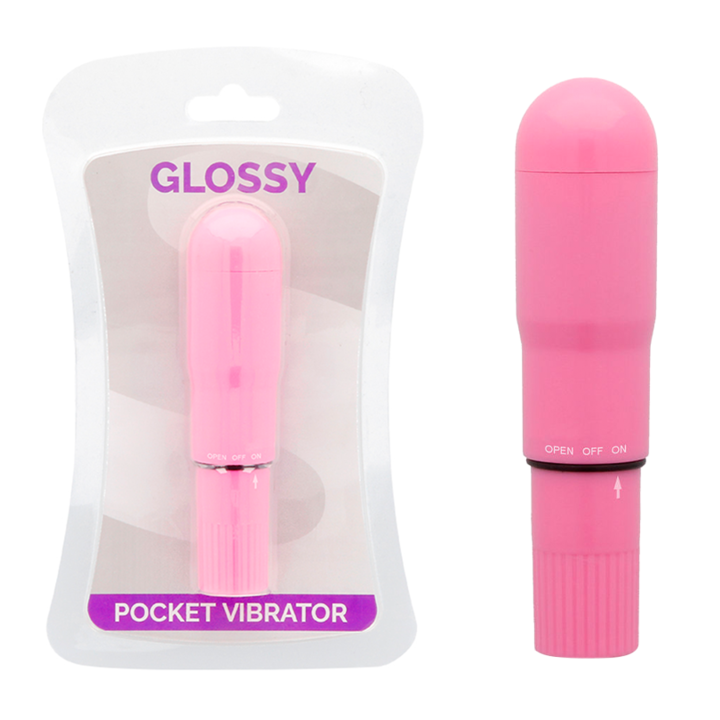 GLOSSY - POCKET VIBRADOR ROSA INTENSO | VibraZon