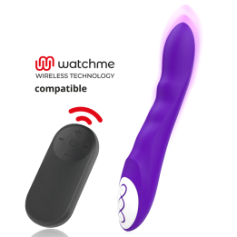 GALATEA - DANTE VIBRADOR LILA + MANDO CONTROL REMOTO WATCHME | VibraZon