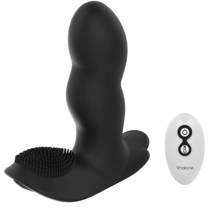 Masajedor Loli USB Silicona Negro de Nalone