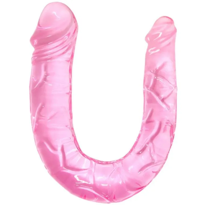 BAILE - DOUBLE DONG DILDO DOBLE ROSA