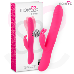 MORESSA - SOMER ROTADOR PERLADO Y POTENTE VIBRACIÓN SILICONA PREMIUM | VibraZon