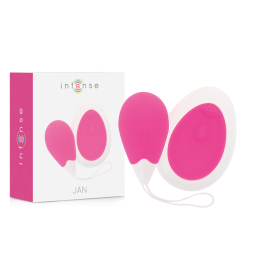 INTENSE - JAN HUEVO VIBRADOR CONTROL REMOTO ROSA | VibraZon