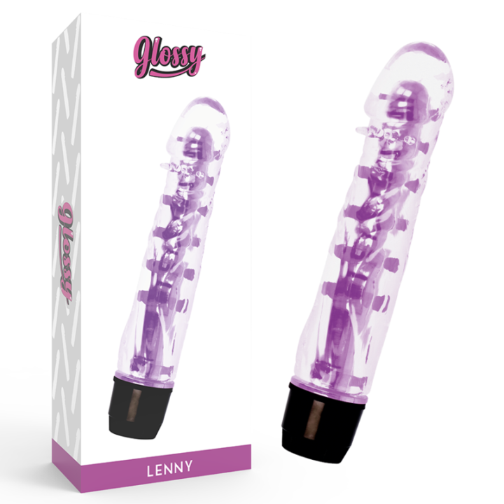GLOSSY - LENNY VIBRADOR LILA | VibraZon